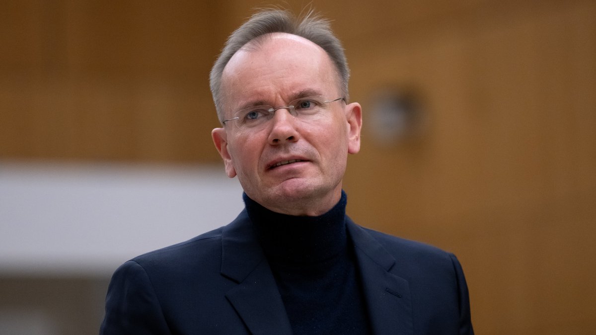 Der frühere Wirecard-Vorstandschef Markus Braun im Gerichtssaal.