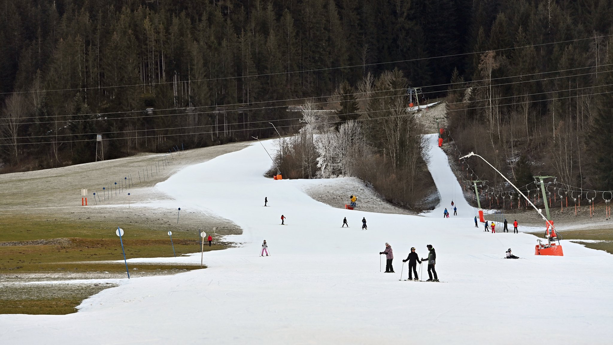 Schneemangel in den Skigebieten