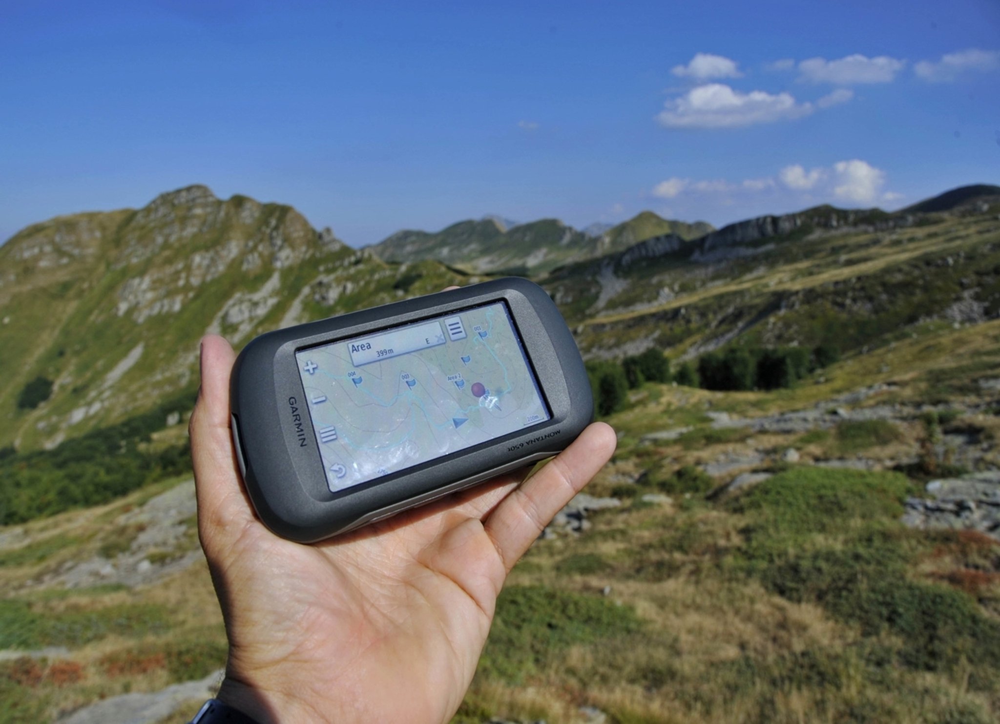 Wandern mit dem Navi