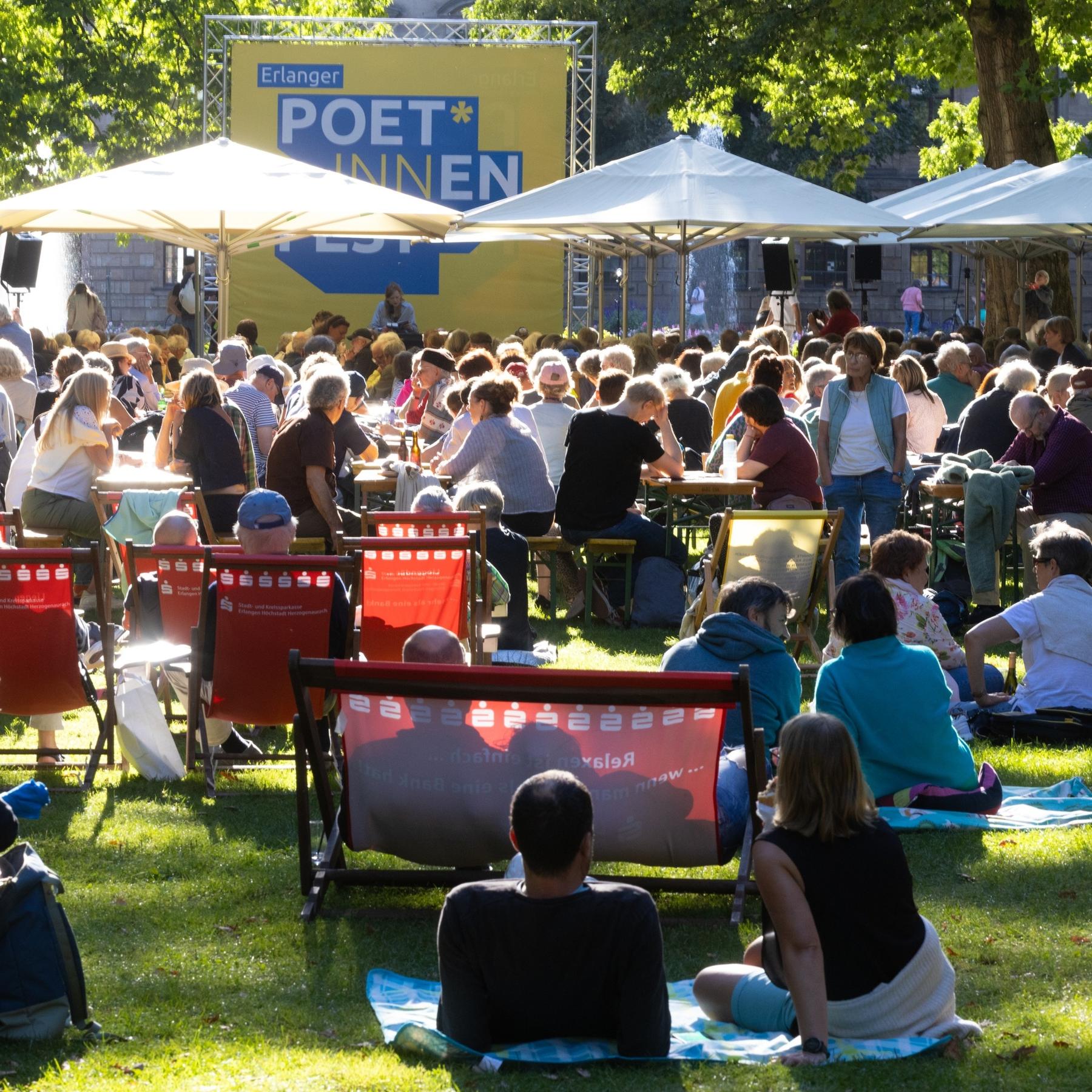 Erlanger Poet*innenfest: Literatur und Zuversicht in schwierigen Zeiten