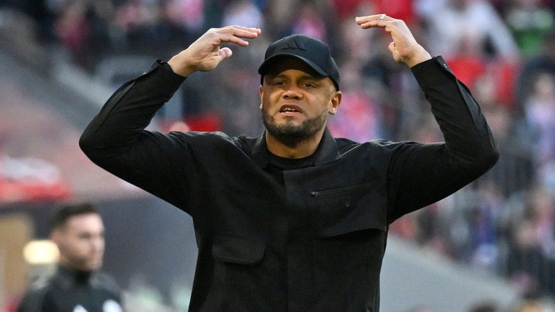 FC-Bayern-Trainer Vincent Kompany | Bild: picture-alliance/dpa FC-Bayern-Trainer Vincent Kompany