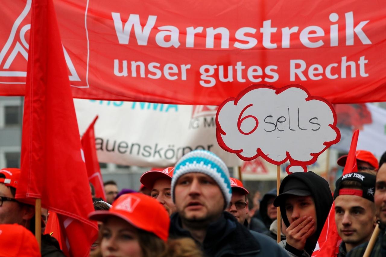 25.000 Metaller Heute An Warnstreiks In Bayern Beteiligt | BR24