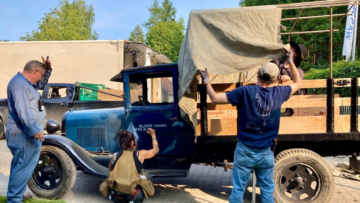 Hollywood am Höllensteinsee - Dreh für US-Film in Viechtach