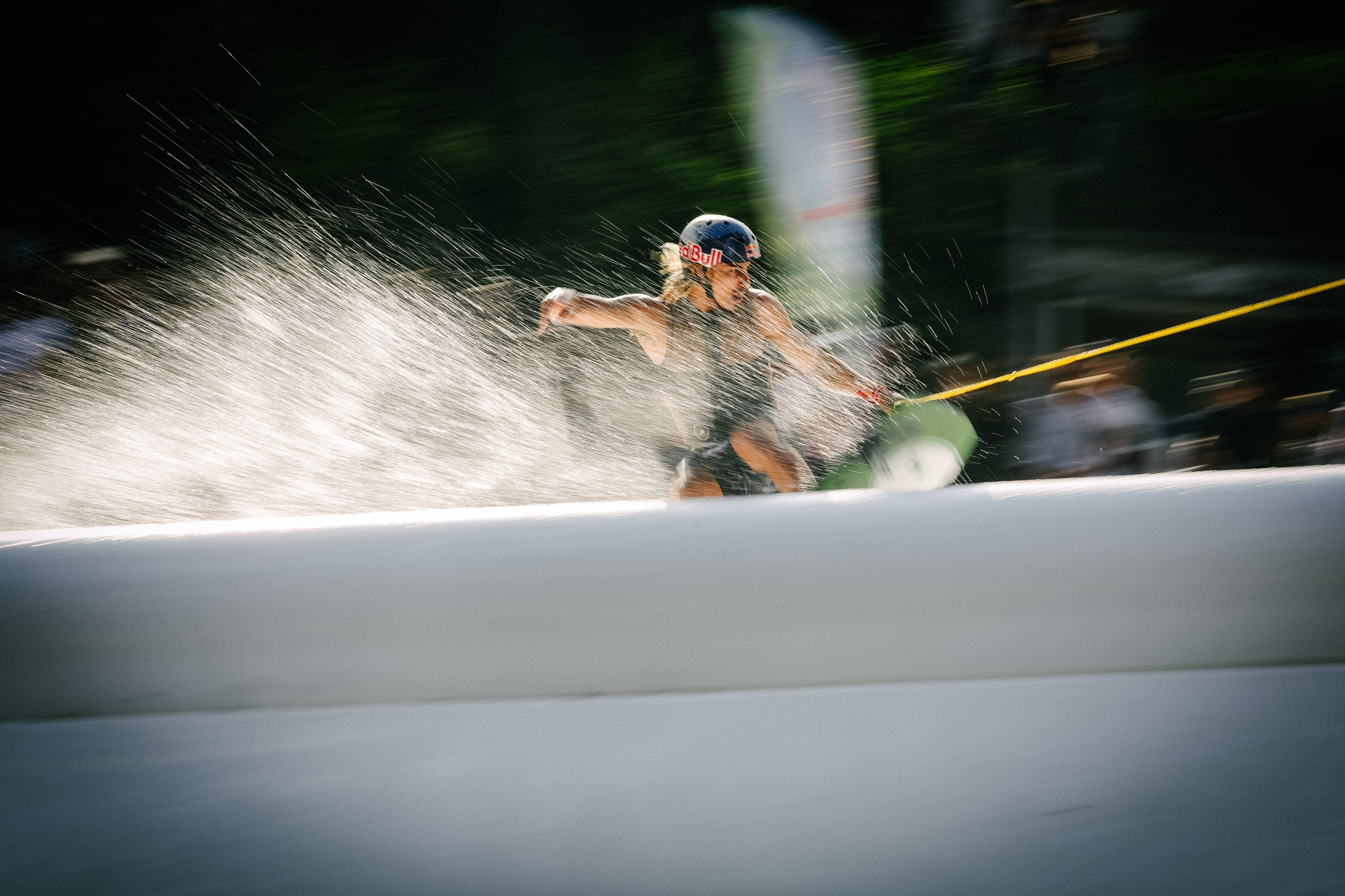 Wakeboarder beim Munich Mash