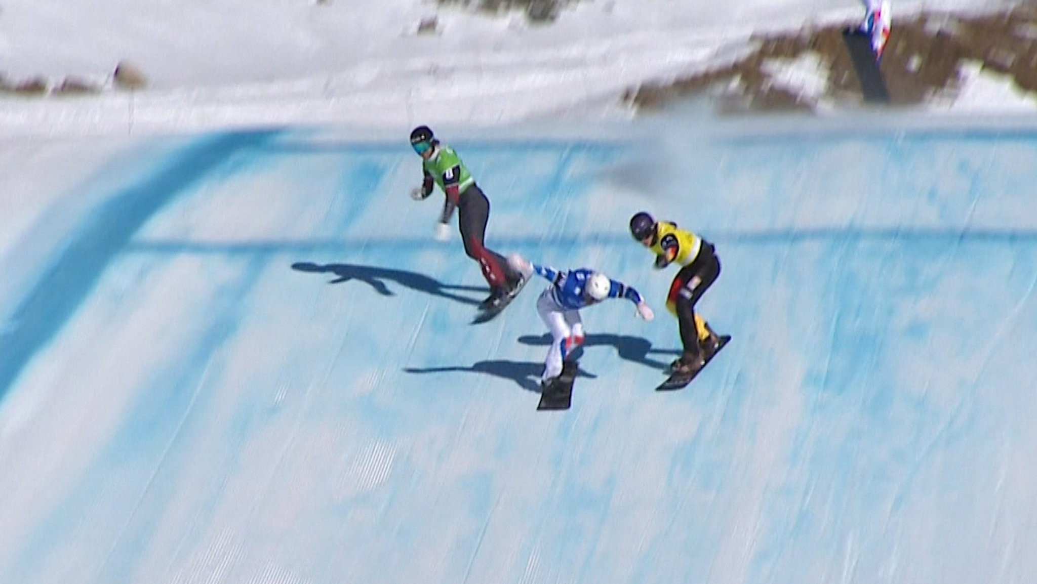 Snowboardcross in Cervinia | Bild: BR24Sport Snowboardcross in Cervinia