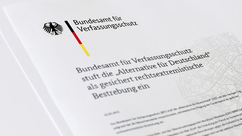 DeutschlandTrend: VS-Gutachten zur AfD ohne Auswirkung | Bild: picture alliance / imageBROKER | Firn DeutschlandTrend: VS-Gutachten zur AfD ohne Auswirkung
