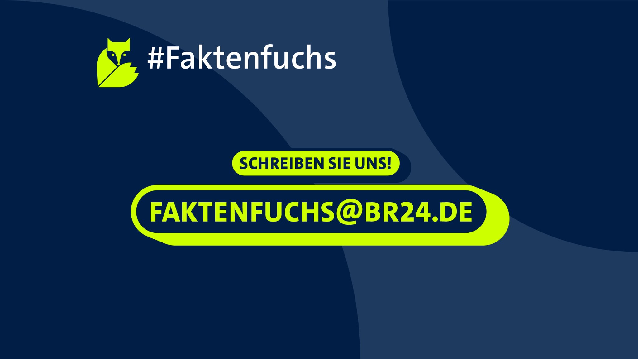 #Faktenfuchs: Wir sind erreichbar