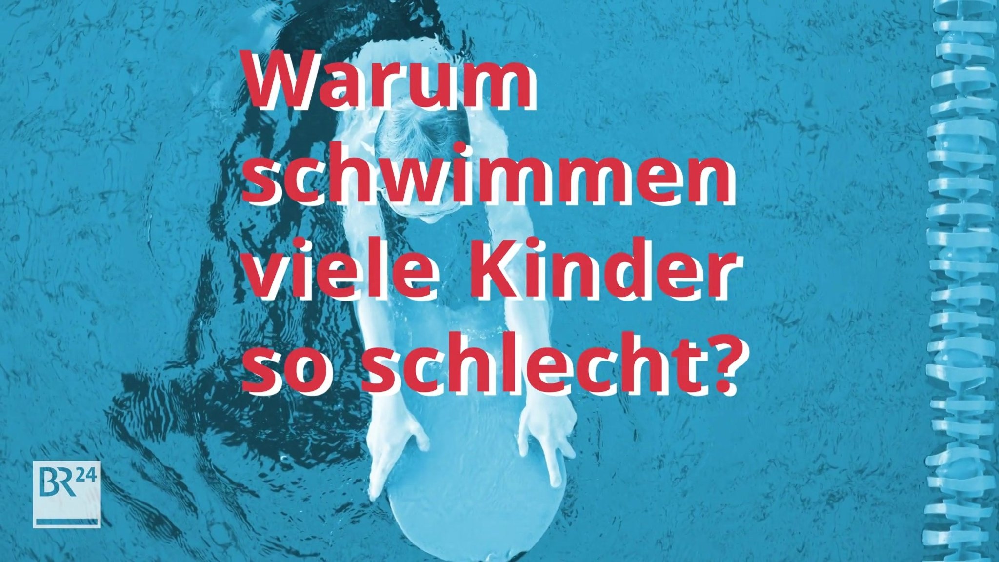 Warum schwimmen viele Kinder so schlecht?