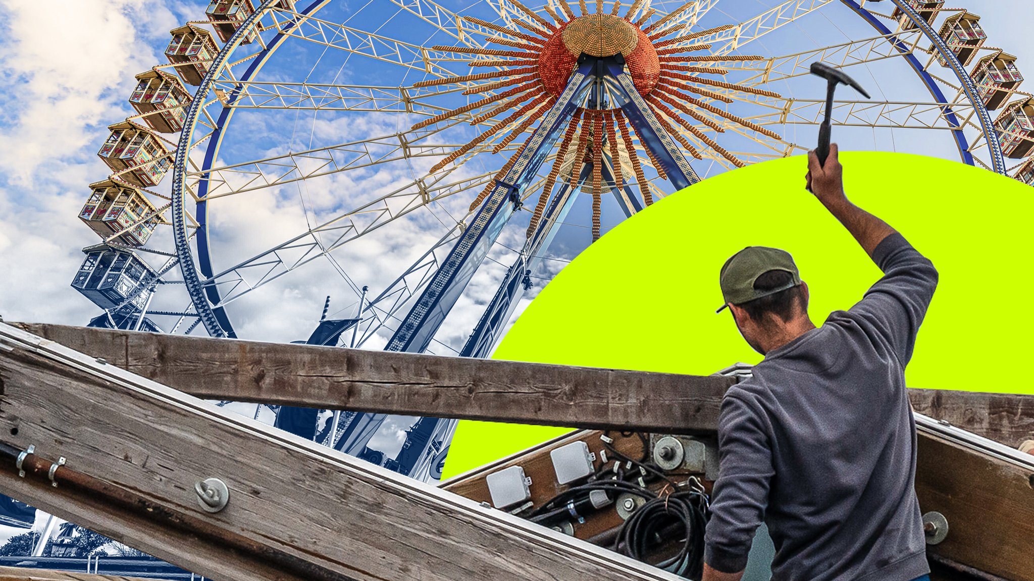 Oktoberfest Aufbau 2025 - Zeitdruck, Schweiß und Nerven
