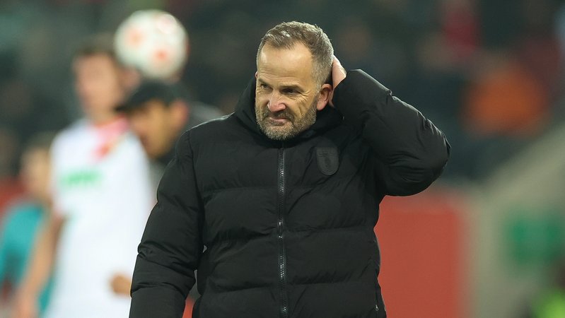 FCA-Coach Manuel Baum | Bild: picture alliance/kolbert-press/Christian Kolbert FCA-Coach Manuel Baum