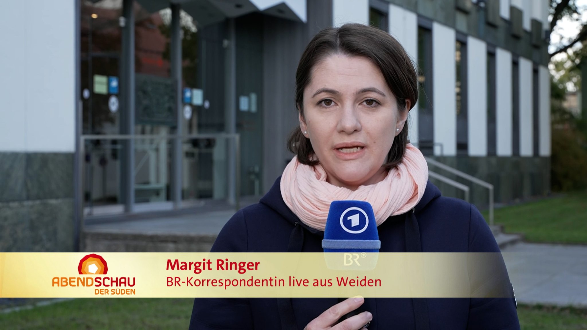 BR-Korrespondentin Margit Ringer in Weiden