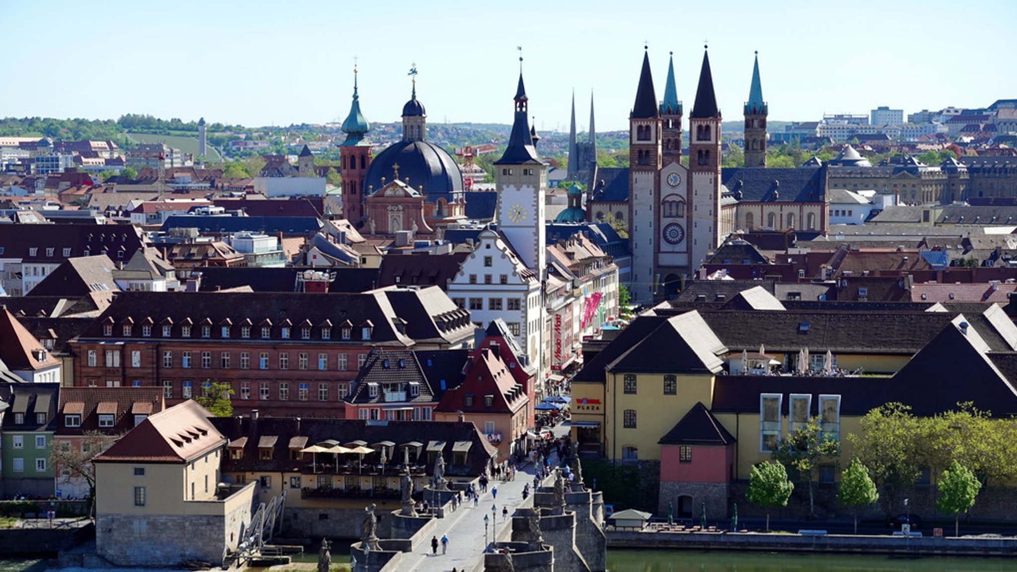 Stadtansicht von Würzburg (Archivbild)