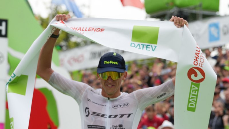 Triathlon Roth Magnus Ditlev | Bild: BR/Henry Lai Triathlon Roth Magnus Ditlev