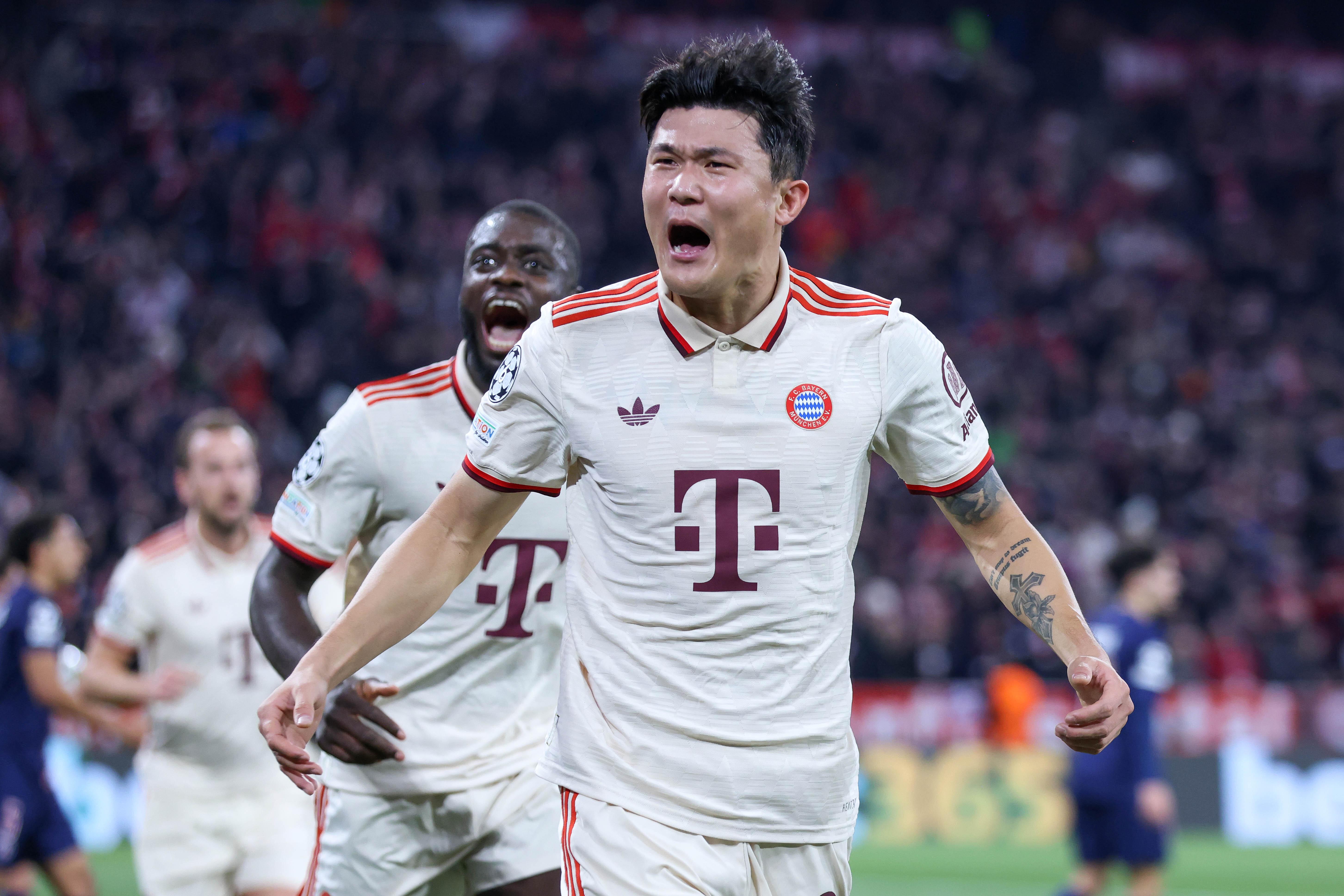 Spielszene FC Bayern - Paris Saint Germain