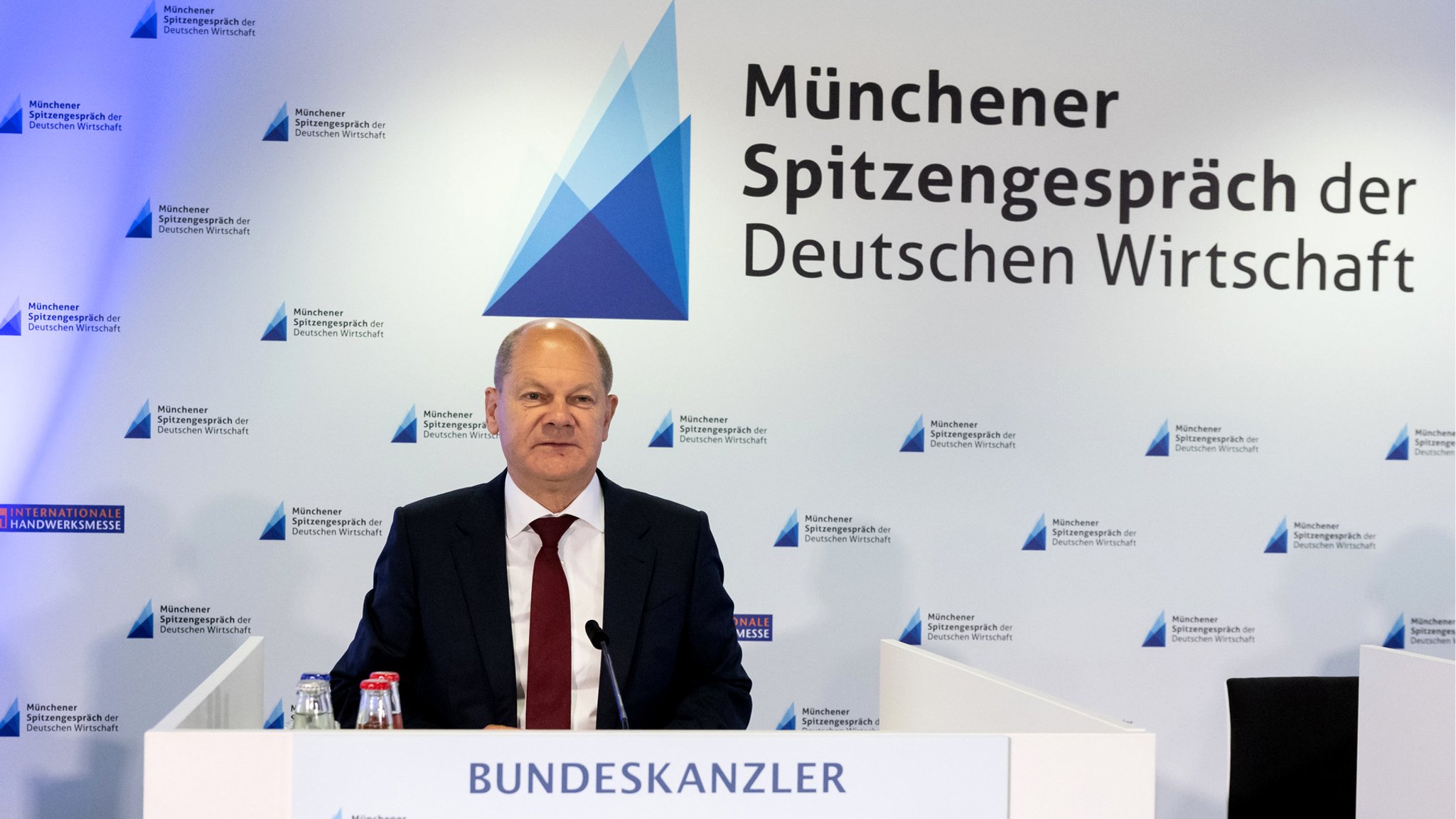 Spitzengespräch mit Kanzler Scholz