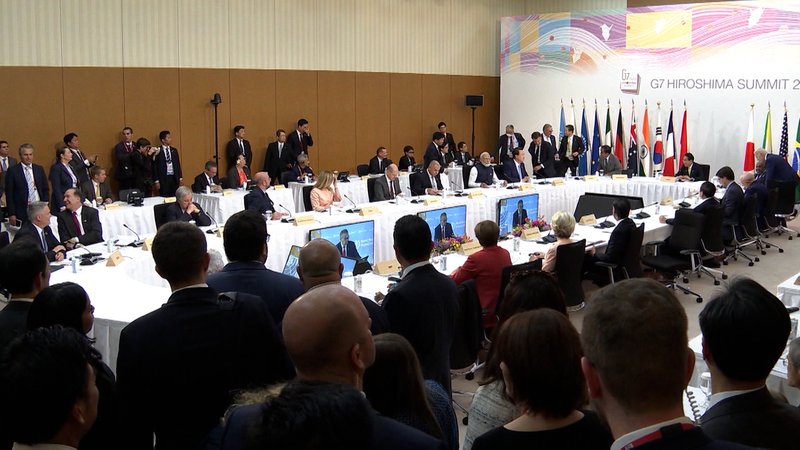 Der ukrainische Präsident Selenskyj ist beim G7-Gipfel im japanischen Hiroshima eingetroffen. 