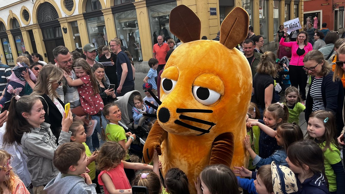 Großer Andrang beim Internationalen Kinderfest in der Würzburger Innenstadt