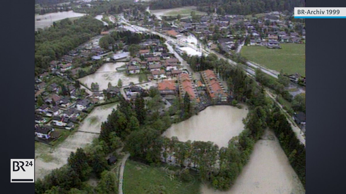 Jahrhunderthochwasser in Bayern 1999