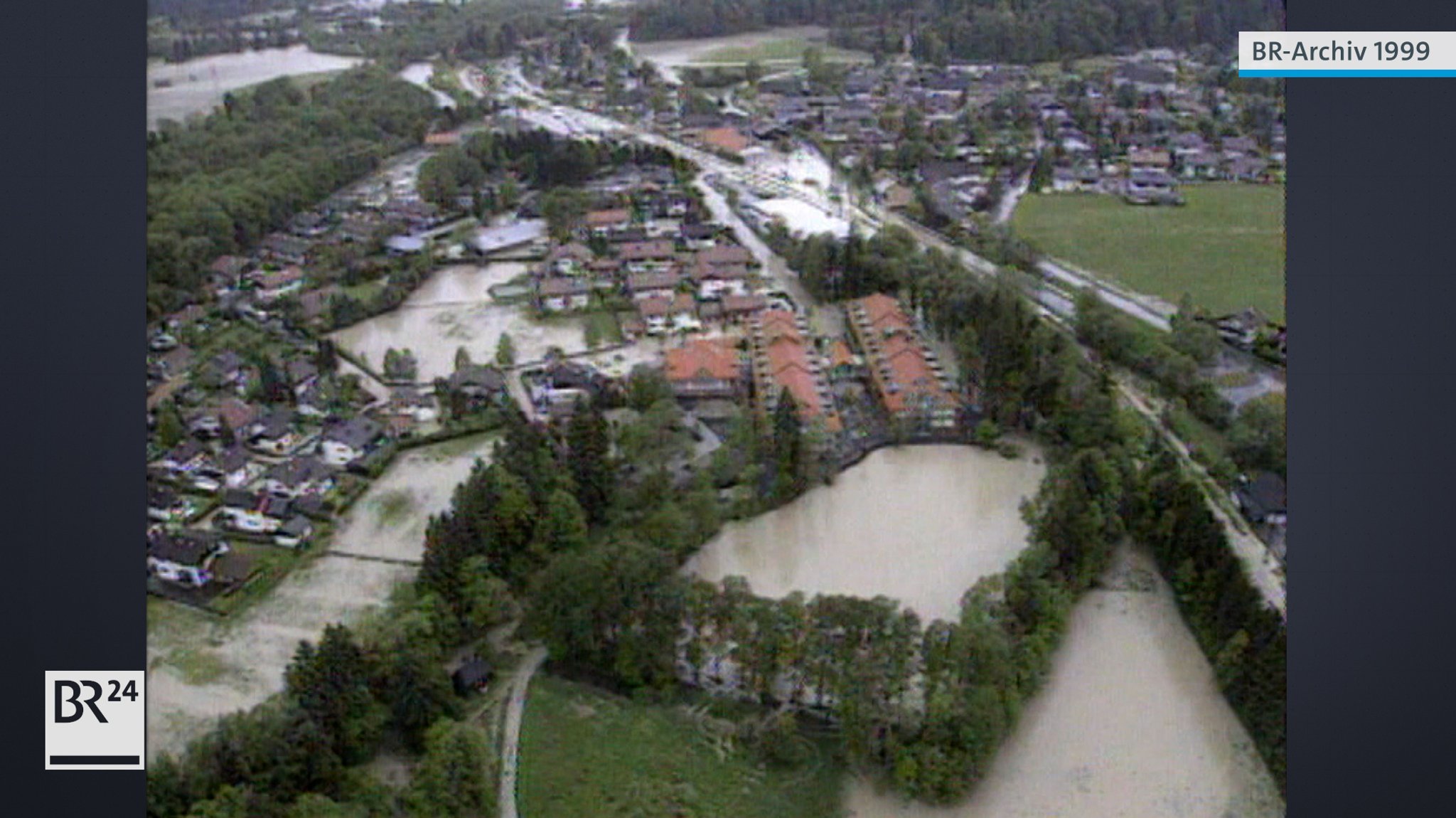 Jahrhunderthochwasser in Bayern 1999