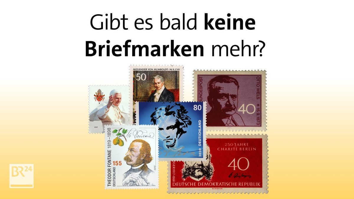 #fragBR24💡 Gibt es bald keine Briefmarken mehr?