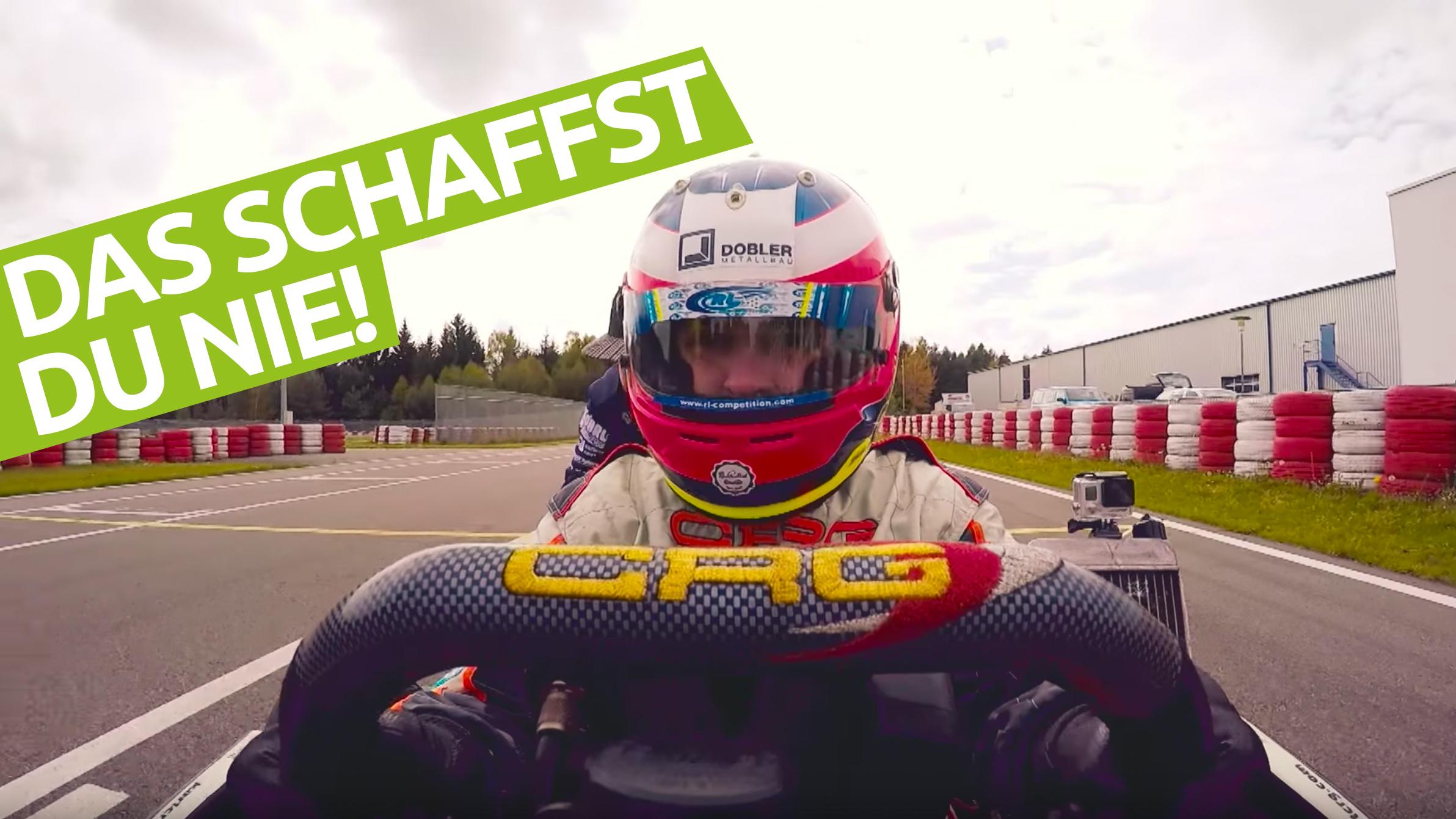 Die Challenge: Das schaffst du nie! Schlag ein Wunderkind beim Go-Kart