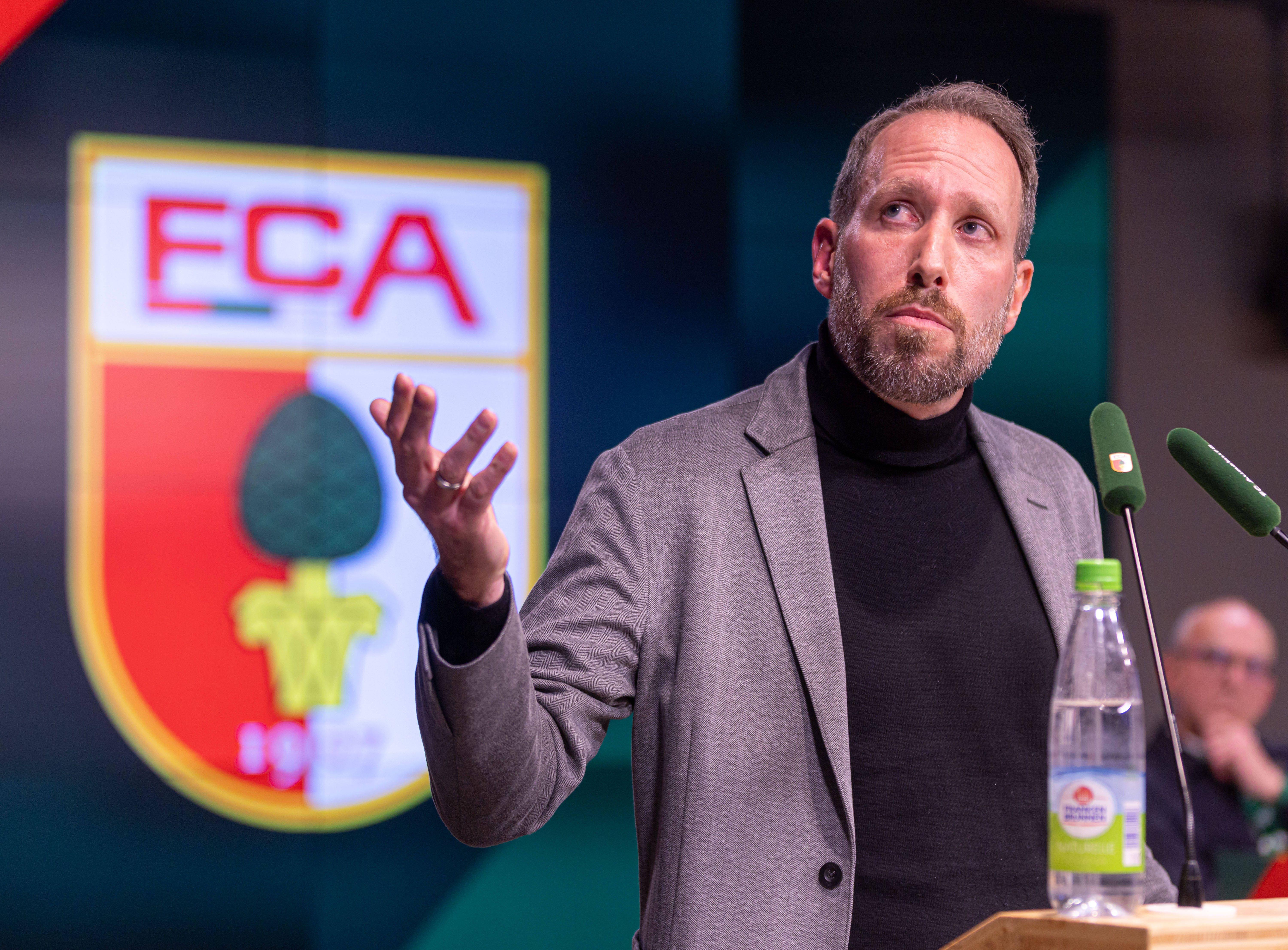 Erhielt nur verhaltenen Applaus trotz Rekordzahlen: FC-Augsburg-Geschäftsführer Michael Ströll.