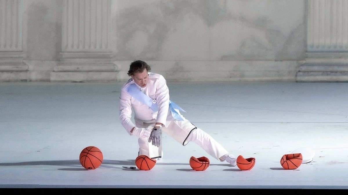Tenor Julian Prégardien als Don Ottavio in Mozarts "Don Giovanni", Salzburger Festspiele 2024