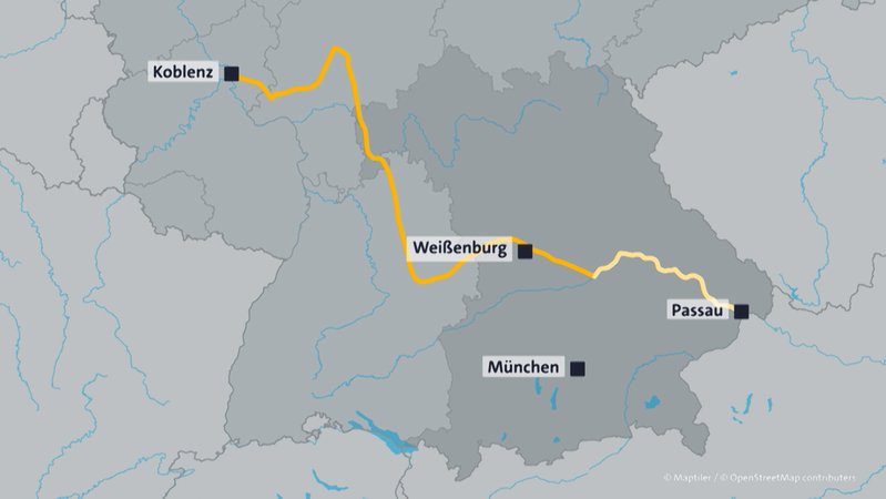 Eine Grenze aus dem Römischen Reich hat bis heute Auswirkungen. | Bild: BR Eine Grenze aus dem Römischen Reich hat bis heute Auswirkungen.