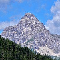 Bröselndes Wahrzeichen: Der Hochvogel | Bild: dpa/picture-alliance