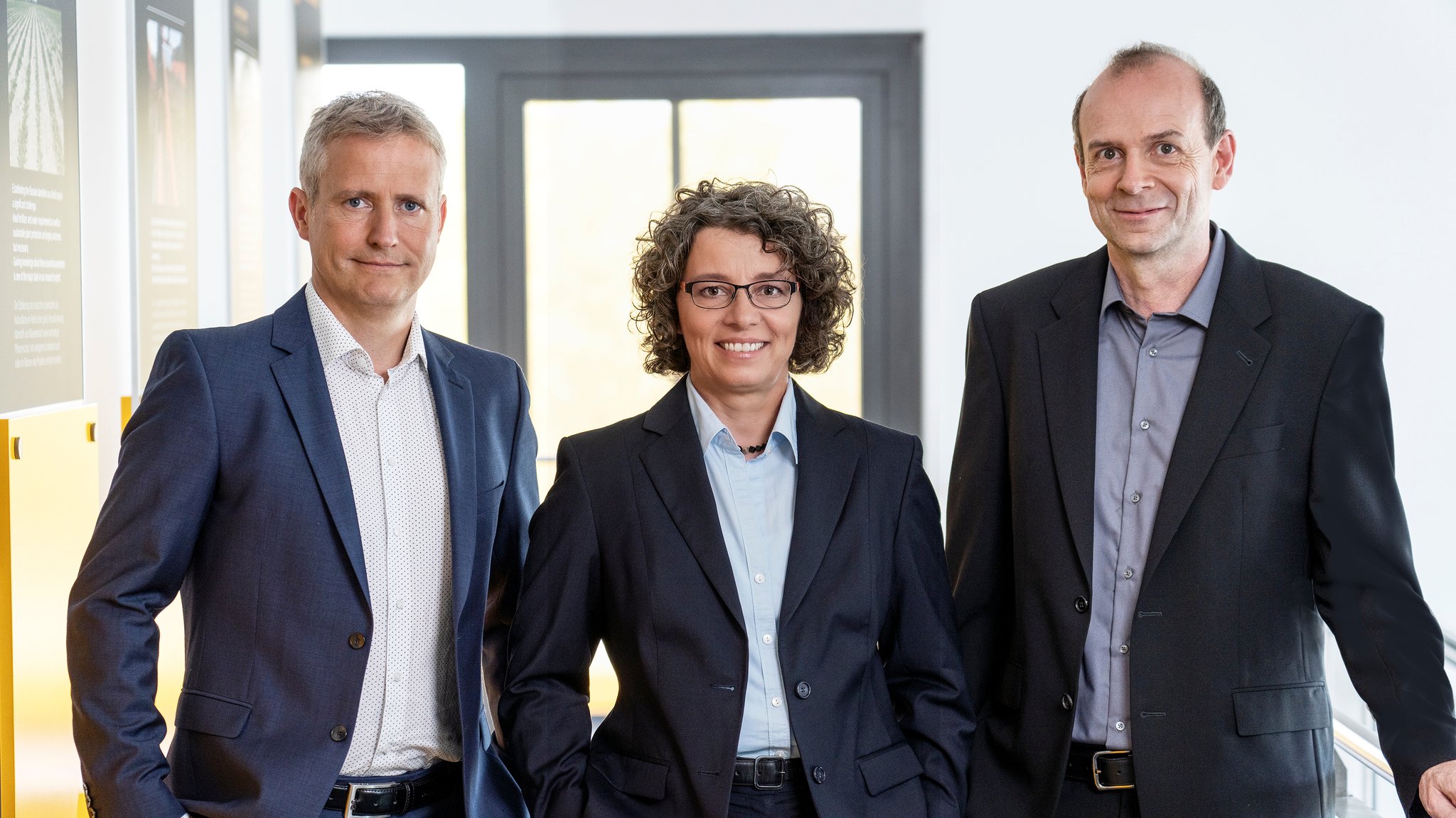 Team 2: Christian Schulze Gronover, Carla Recker und Dirk Prüfer