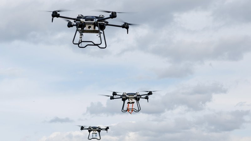 Symbolbild: Drohnen aus russischer Produktion | Bild: picture alliance/dpa/Russian Defence Ministry | Vadim Savitsky Symbolbild: Drohnen aus russischer Produktion