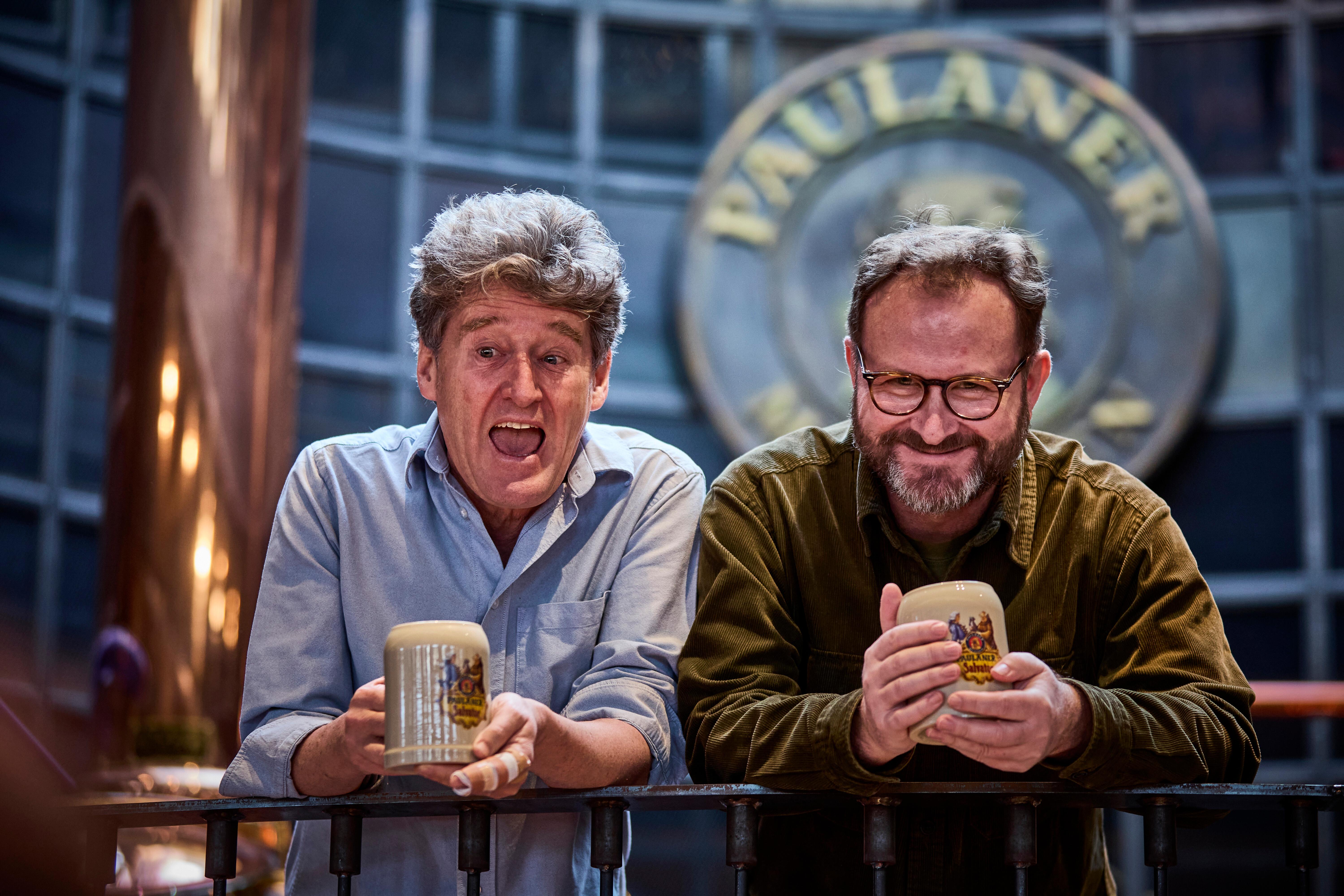 Archivbild: Die Singspiel-Autoren Oehmann und Betz