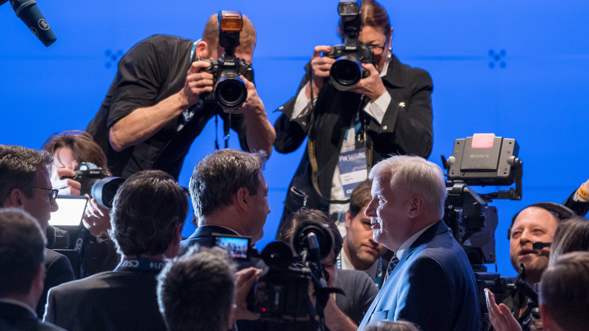 (Archivbild) Horst Seehofer und Markus Söder | Bild: picture alliance/dpa | Peter Kneffel (Archivbild) Horst Seehofer und Markus Söder