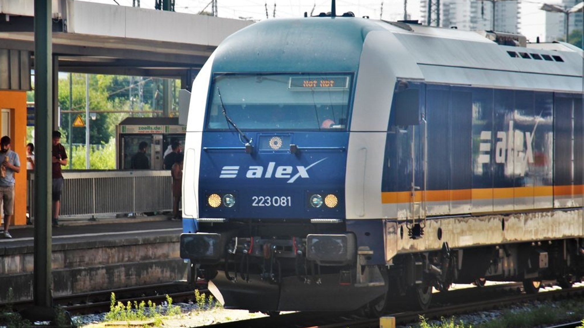 Der Alex befährt die Strecke München-Regensburg-Schwandorf-Hof - und auch nach Tschechien.
