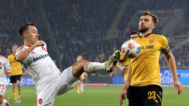1. FC Nürnberg in Dresden | Bild: picture-alliance/dpa 1. FC Nürnberg in Dresden