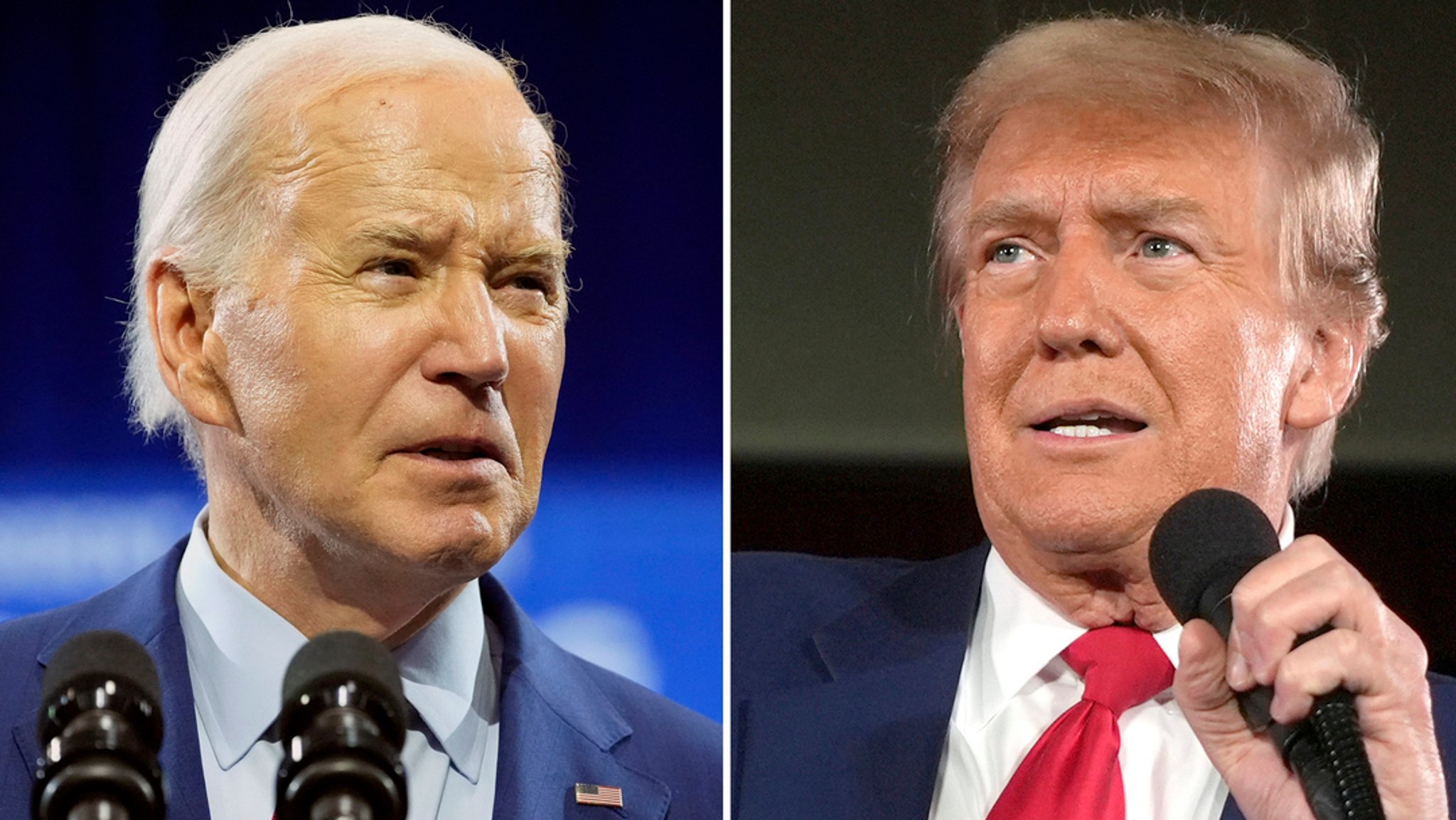 Joe Biden und Donald Trump