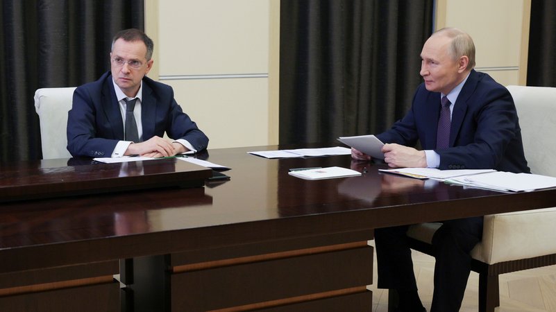 Bei einem Treffen am 5. Juni 2025 | Bild: Gavriil Grigorov/Picture Alliance Bei einem Treffen am 5. Juni 2025