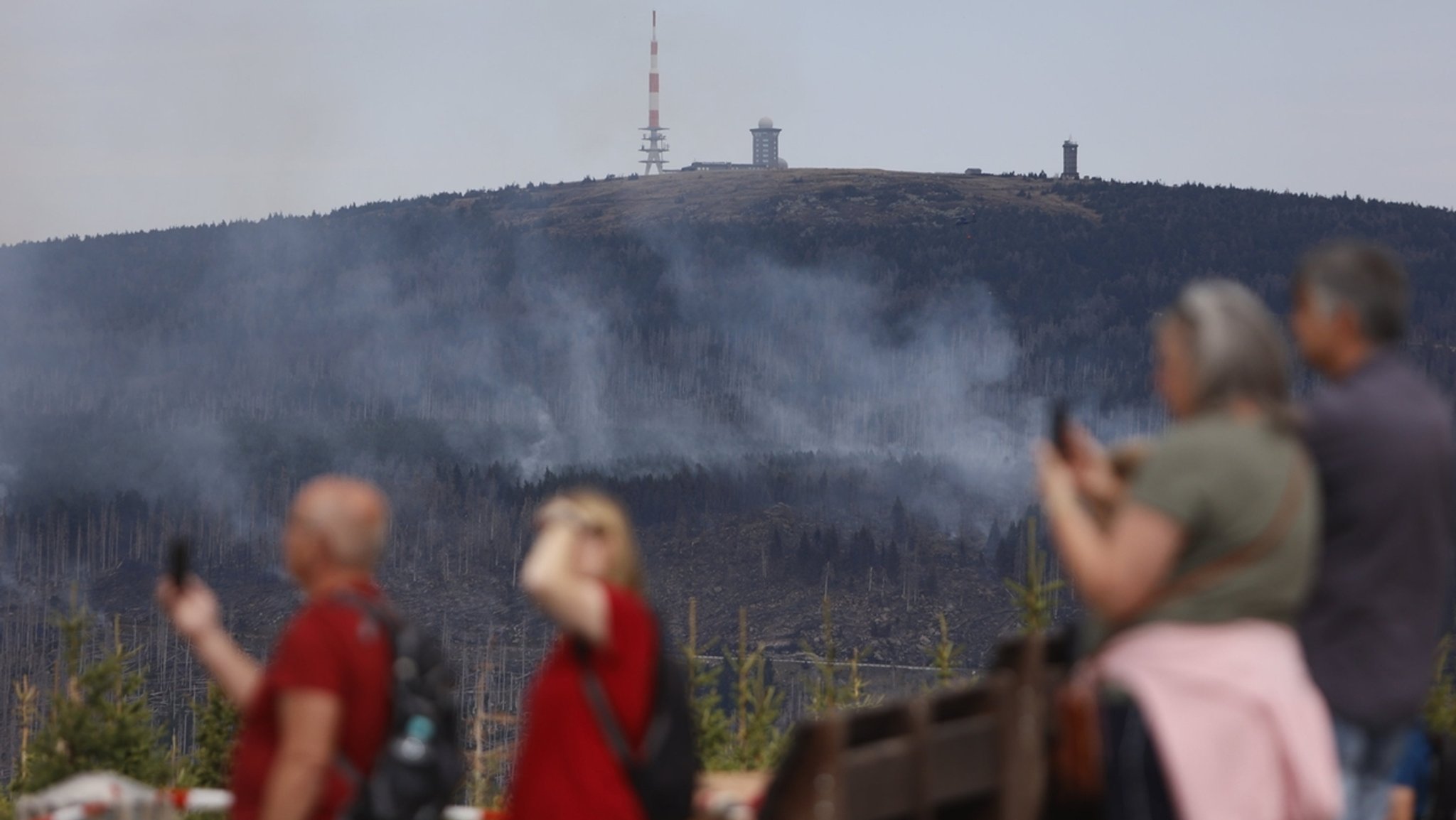 Brand am Brocken