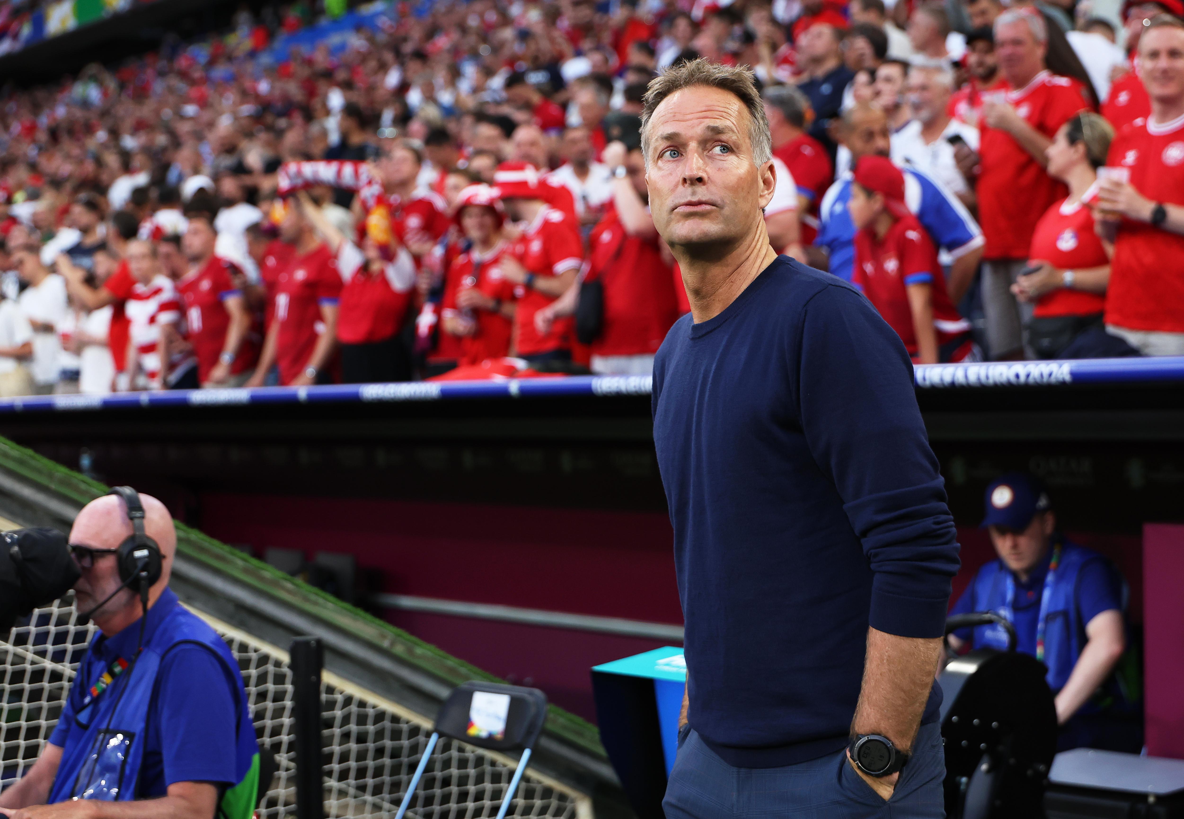 Dänemarks Trainer Kasper Hjulmand