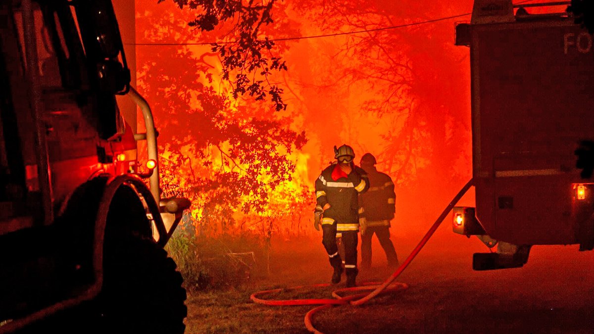 Europa ächzt unter Hitzewelle - zahlreiche Waldbrände im Süden