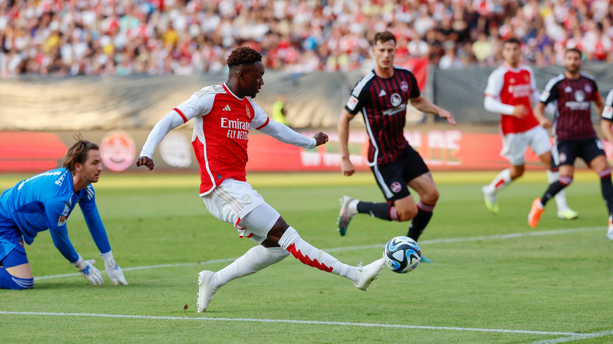 Spielszene 1. FC Nürnberg - FC Arsenal