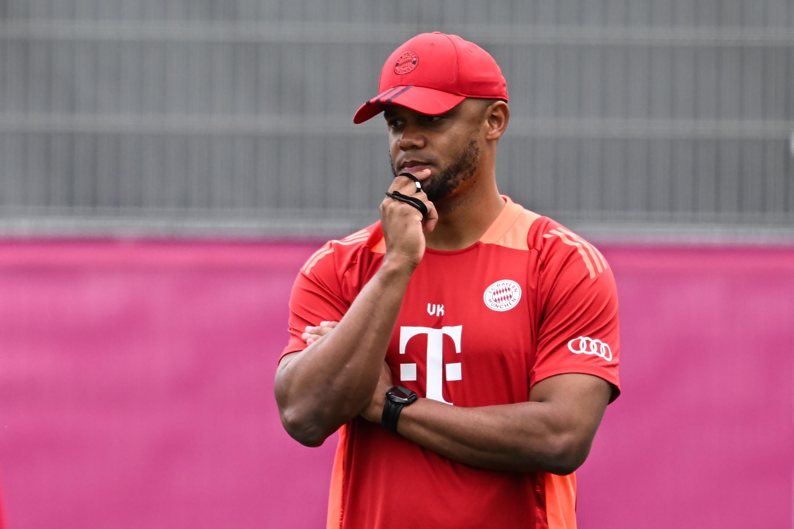 Alles im Blick: Der neue Trainer des FC Bayern Vincent Kompany