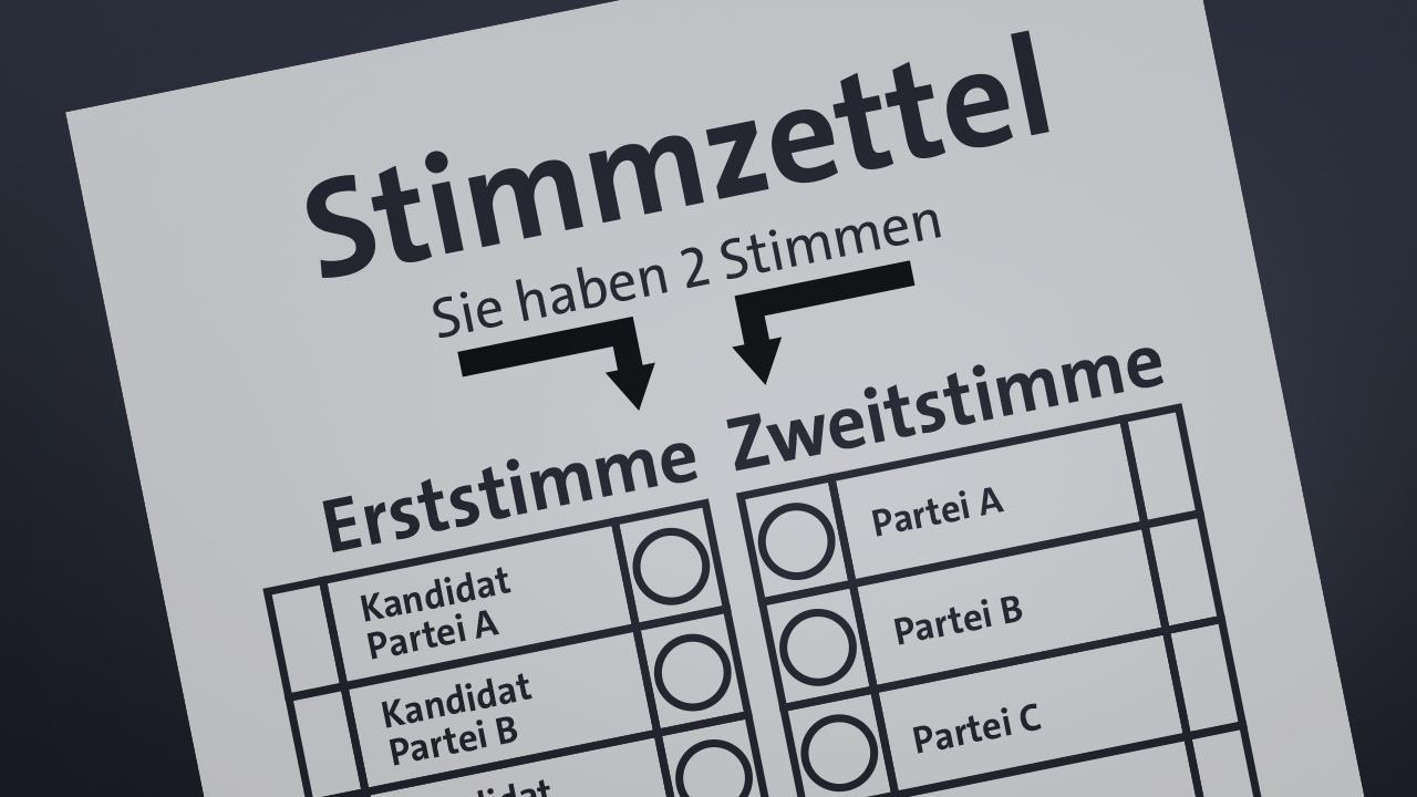 Bundestagswahl: Das Bedeuten Erst- Und Zweitstimme | BR24