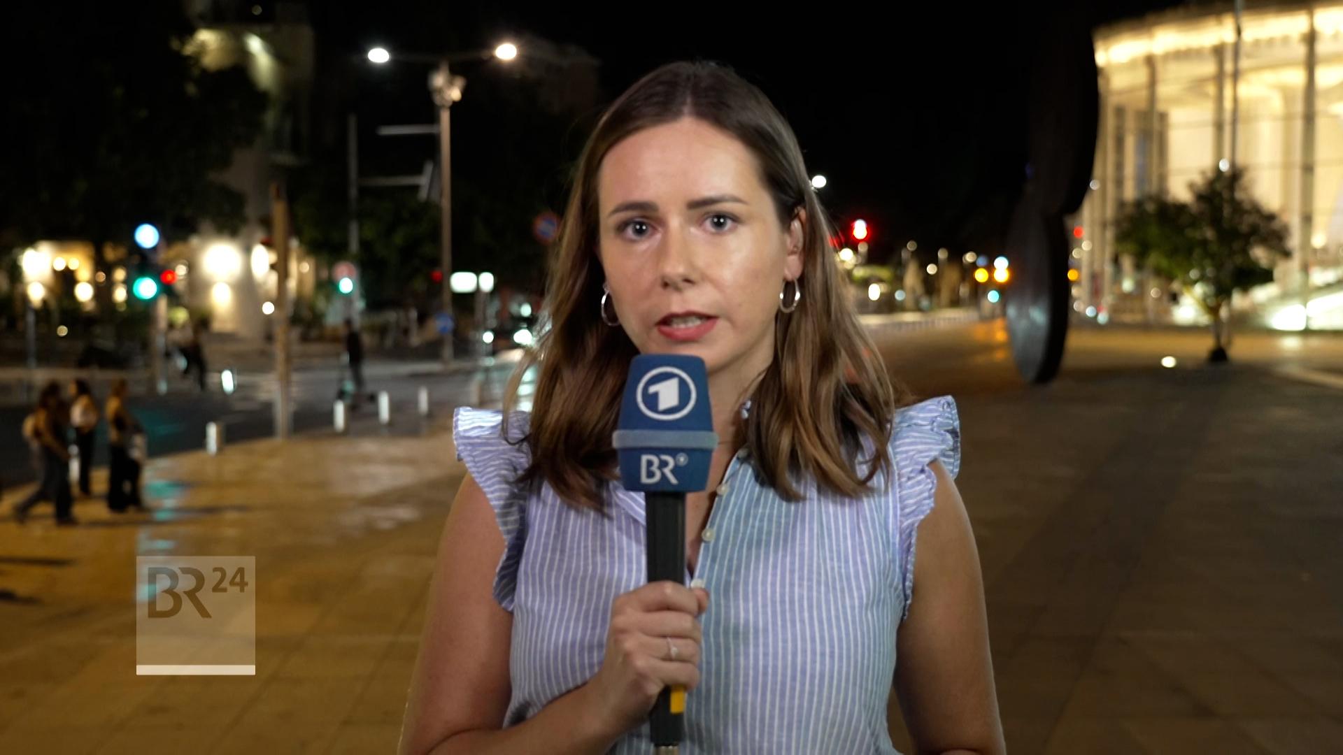 ARD-Korrespondentin Pia-Marie Steckelbach aus Tel-Aviv
