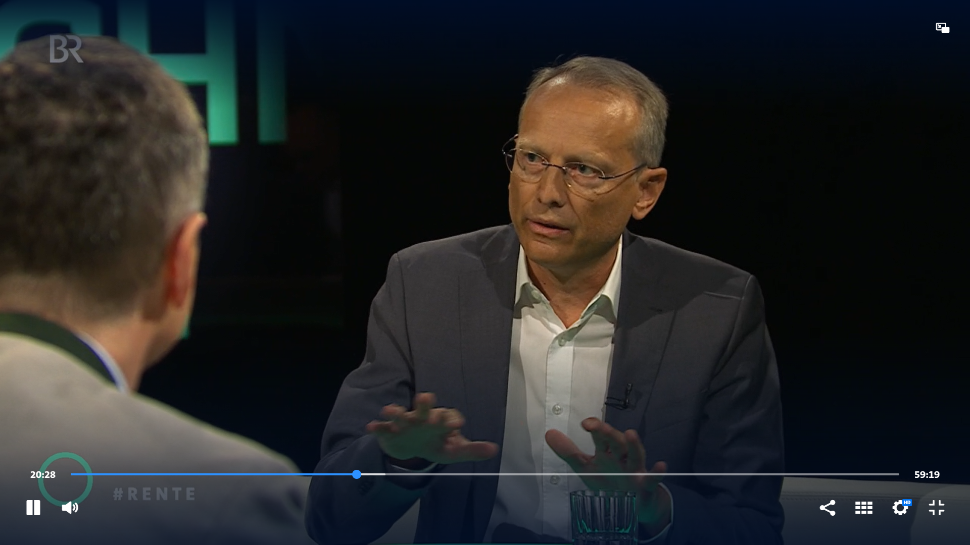 Gewerkschafter Stiedl in der Münchner Runde