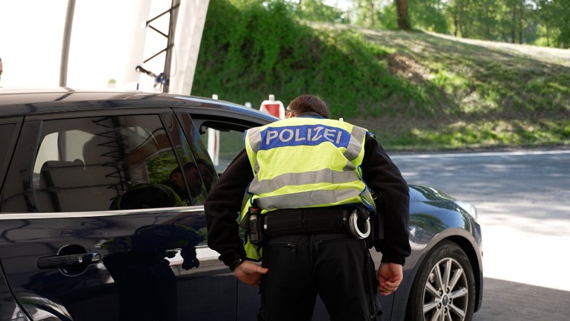 Grenze Waidhaus zu Tschechien | Bild: BR Grenze Waidhaus zu Tschechien