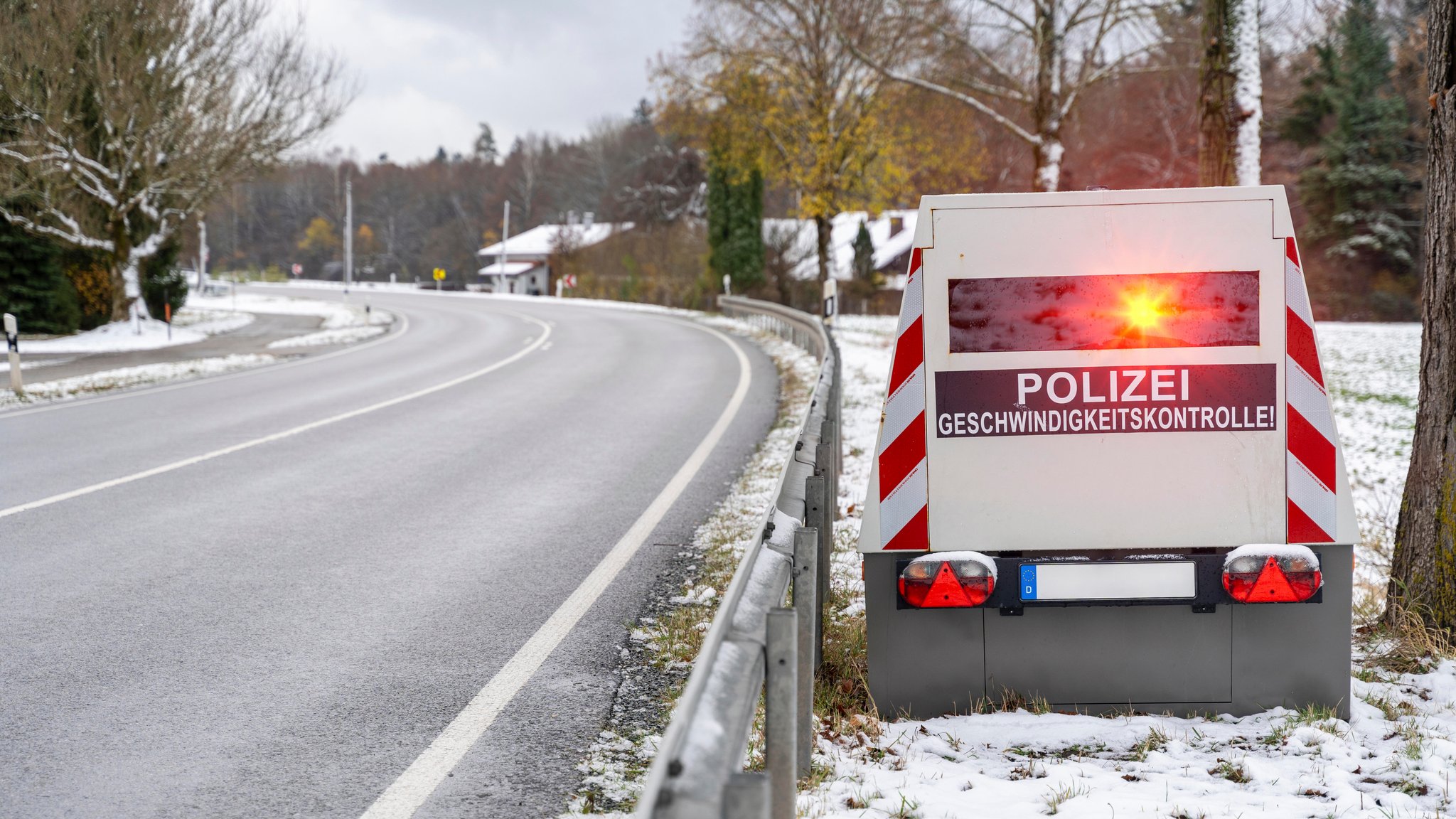 Ein mobiles Gerät zur Geschwindigkietskontrolle