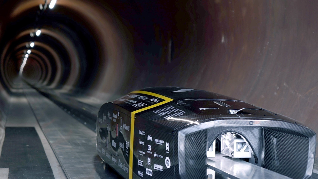 Münchner Studenten gewinnen erneut Hyperloop-Wettbewerb | Bild: dpa-Bildfunk Münchner Studenten gewinnen erneut Hyperloop-Wettbewerb