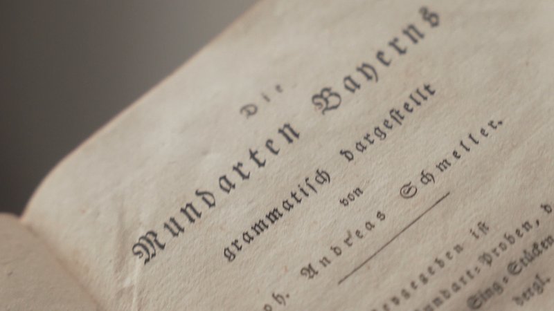 Eine Buchseite in Frakturschrift | Bild: BR Eine Buchseite in Frakturschrift