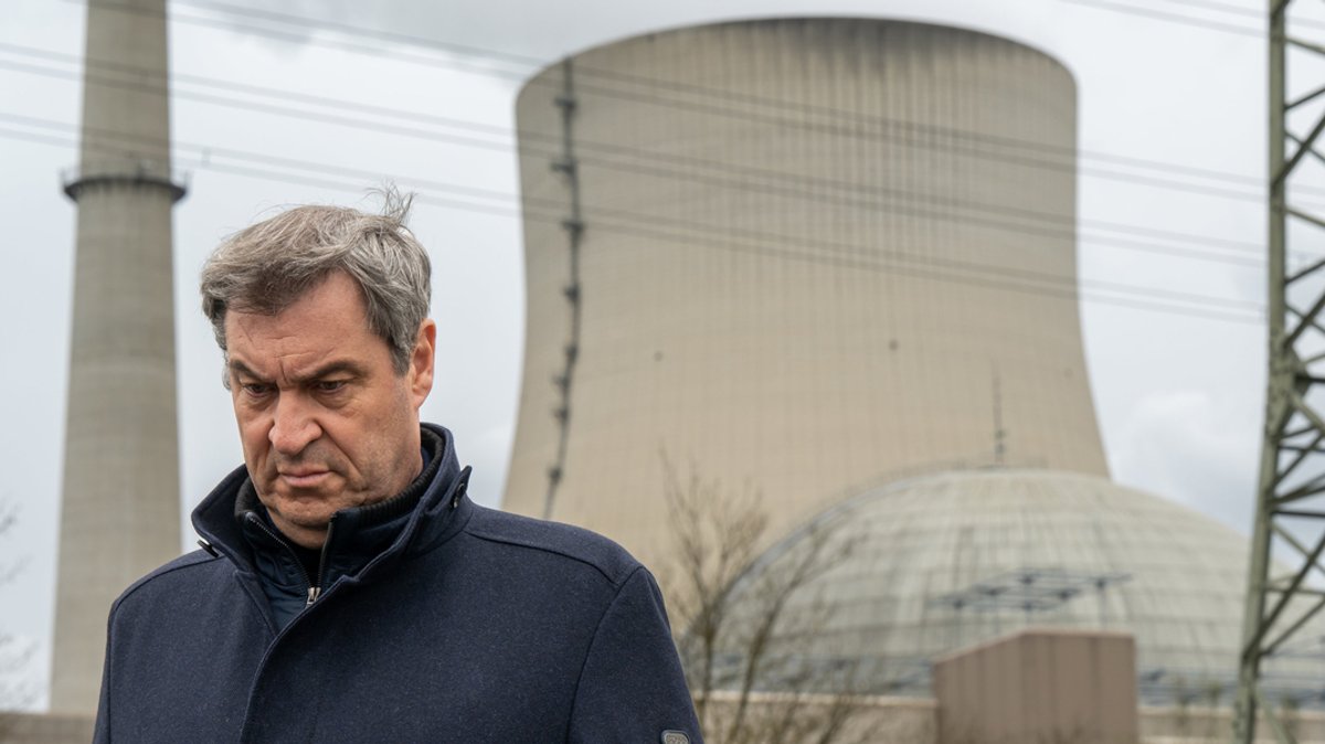 Will sich nicht mit Atomausstieg abfinden: Bayerns Ministerpräsident Söder 